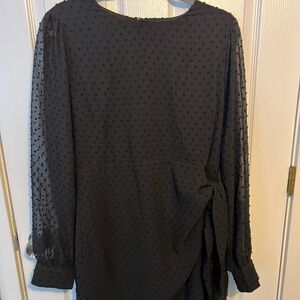 Womens Black LuLu Dress